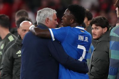 Jose Mourinho accused of ‘gaslighting’ by Kick It Out over Vinicius allegations