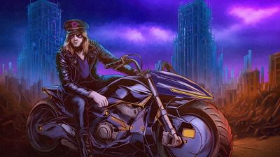 "When I listen to bands like BMTH and Architects it’s very powerful, but everything is focused on the vocals, like boy bands!" A synthwave pioneer has written a Sci-Fi concept album fighting back against "the boy band-ification" of metal... and Elon Musk