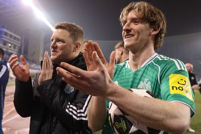 Eddie Howe says tie is not over despite Newcastle’s 6-1 win away at Qarabag