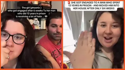 Woman shares engagement on TikTok, but viewers tell her to run after learning her fiancé’s mass shooting plot