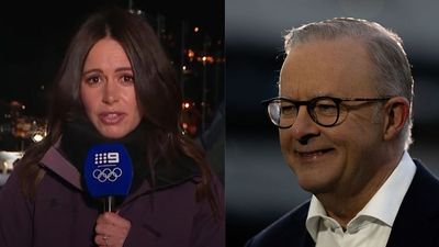 ‘Nothing To See Here!’: Albo Backs Reporter After Her On-Air Slip-Up At The Winter Olympics