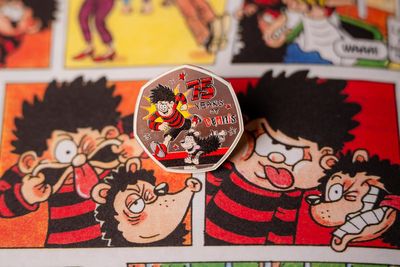 Royal Mint releases Dennis the Menace coin to mark 75 years of Beano mischief
