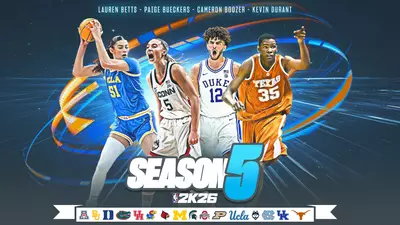 NBA 2K26 Season 5 Celebrates College Basketball on February 20