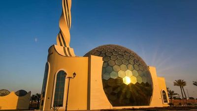 Inside Sharjah’s Al Nasr Mosque, the stunning glass-dome marvel opening for Ramadan 2026