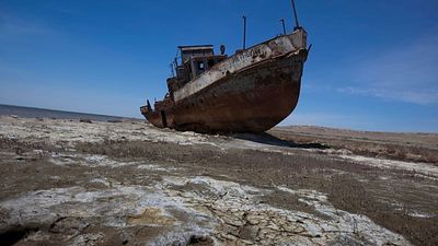 North Aral Sea regains a third of its water thanks to restoration efforts spearheaded by Kazakhstan