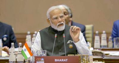 PM Modi’s Nameplate Highlights ‘Bharat’ at Global AI Summit
