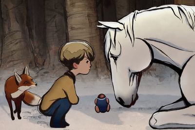 The Boy, the Mole, the Fox, the Horse... and beyond: Charlie Mackesy’s illustrated world on show in new exhibition