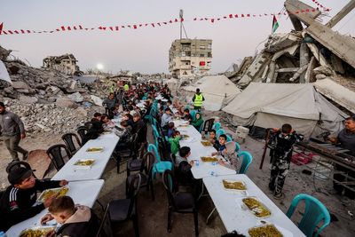 ‘Faces are missing, homes no longer stand’: Palestinians on the struggles of observing Ramadan in the ruins of Gaza