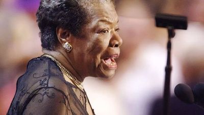 Quote of the day by Maya Angelou: "Each time a woman stands up for herself, without knowing..."