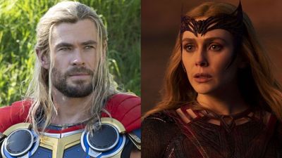 Chris Hemsworth Has A Two-Word Answer When Asked If Thor Or Wanda Would Win An MCU Face-Off