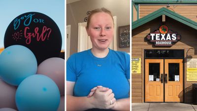 Couple goes to Texas Roadhouse for their gender reveal. Then they enlist their server’s help—people have thoughts: ‘She was more excited than y’all’