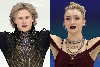 Ilia Malinin reveals what he told fellow Olympic figure skater Amber Glenn after her emotional short program