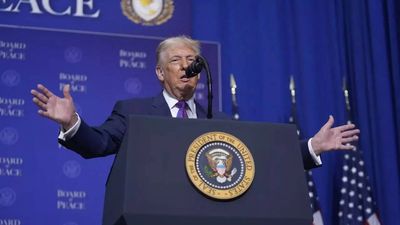 'Someday, I won't be here': Trump says Board of Peace will oversee UN, will ensure it runs properly