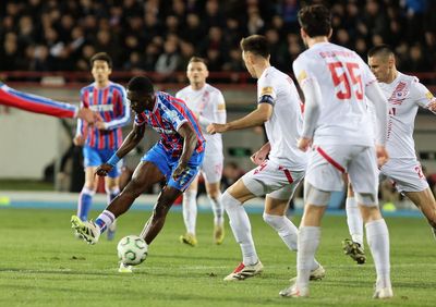 Zrinjski Mostar 1-1 Crystal Palace: Eagles' European dream in the balance after play-off draw