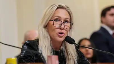 ‘That has become a badge of honor’: Marjorie Taylor Green takes pride in Trump labelling her a ‘traitor’