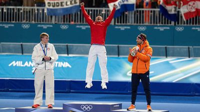 At Home on the Podium, Jordan Stolz Learns That Silver Doesn’t Have the Same Shine