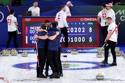 Team GB pull off great escape against Switzerland to guarantee curling medal and keep hopes of glory alive