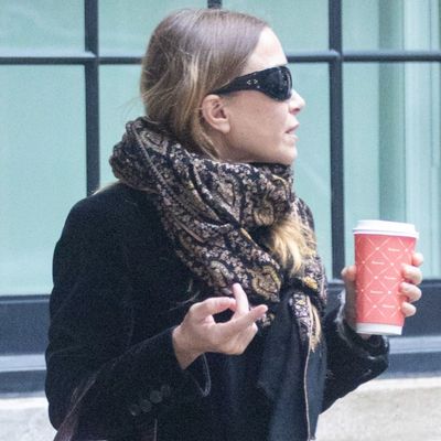 Mary-Kate Olsen's Adidas Sambae Sneakers and Luxury Bag Make an Unlikely It-Girl Pairing