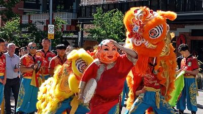 Lion dances, lucky cats and the year of the fire horse