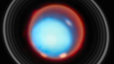 The James Webb Space Telescope just mapped auroras on Uranus in 3D for the 1st time, and scientists are thrilled