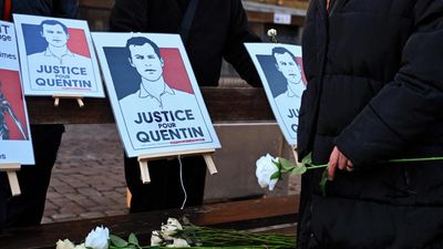 Seven charged over activist's death as France allows far-right memorial march