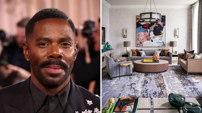 Colman Domingo's Mid-Century Living Space Breaks Every Design Rule – It's a Riot of Art, Color, and Texture