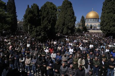 First Ramadan Friday prayers held at Jerusalem's Al-Aqsa mosque since ceasefire