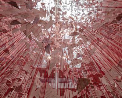 Fabric of memory: the artists turning secondhand clothes into monumental art