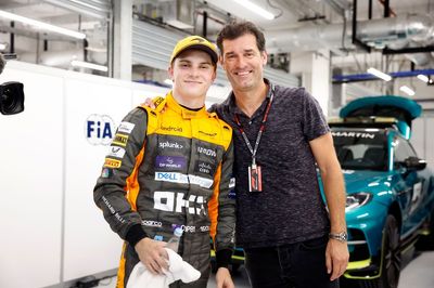 Oscar Piastri addresses management change as Mark Webber steps back