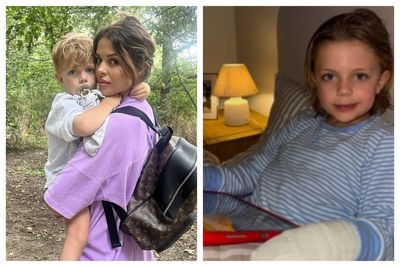 Former TOWIE star Chloe Lewis reveals six-year-old son involved in horror ice skating accident