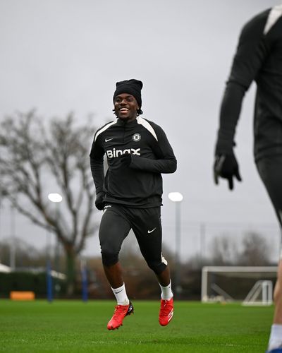 Romeo Lavia: Chelsea star impresses for Under-21s on injury return as Cole Palmer watches on