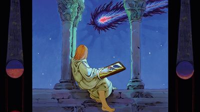 Anime and the middle ages collide in this artist's mysterious scenes