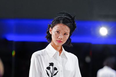 Patrick McDowell nods to Dior’s New Look at London Fashion Week