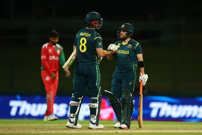 Australia bow out of tough T20 World Cup with Oman thrashing