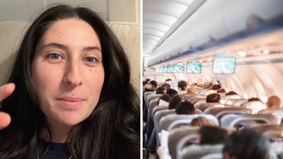 Woman flies from Chicago to San Francisco. Then the woman behind her accuses her of reclining her seat—and takes revenge