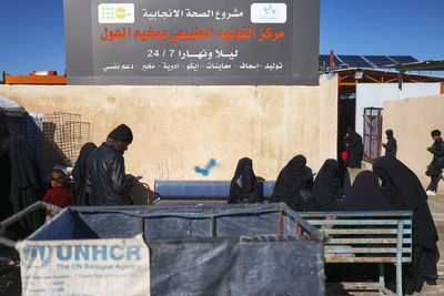A camp in Syria that held families of Islamic State members is nearly empty after repatriations