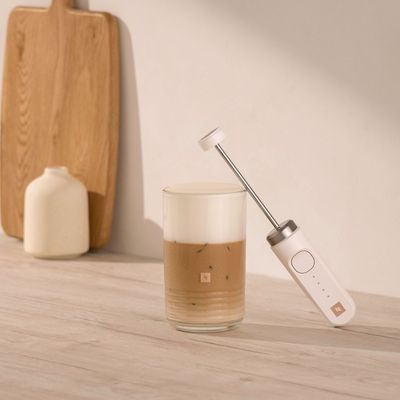 Nespresso's mini NanoFoamer is this year's iced coffee companion must-have – plus it's pretty enough to live full-time on your coffee station