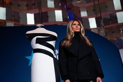 History redressed: Melania makes her mark, in a fashion, with Smithsonian gown
