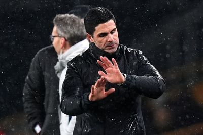 Mikel Arteta responds to ‘bottlers’ jibe as Arsenal look to get title push back on track
