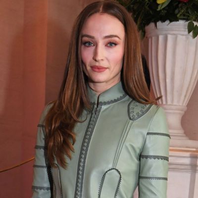 Sophie Turner Gears Up for 'Tomb Raider' in a Louis Vuitton Armored Skirt Set
