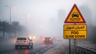 UAE weather forecast: Foggy mornings, rising humidity expected through Wednesday
