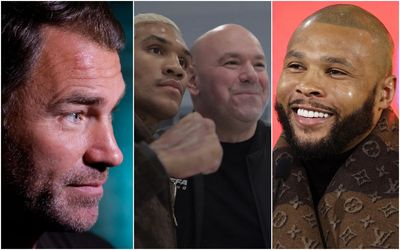 Chris Eubank Jr reacts as Conor Benn ditches Eddie Hearn to join Zuffa Boxing