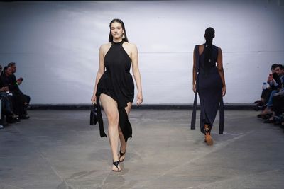 Karoline Vitto champions size diversity at London Fashion Week
