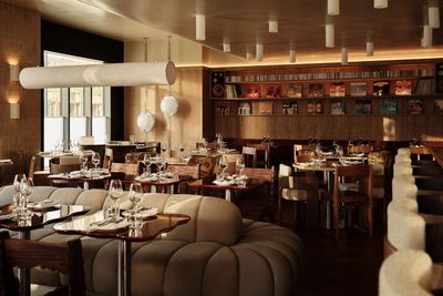 A Real Hidden Gem — This New Hard-to-Find Turkish Restaurant in Canary Wharf Has Possibly My Favorite Take on 70s Revival Interiors