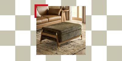 Finally — I've Found a 'Triple Threat' Coffee Table That Could Also Be a Comfortable Footstool, All While Storing My Extra Throws and Blankets