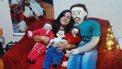 Woman marries life-sized rag doll, but after having 4 children with him, she wants her ‘husband’ to have a vasectomy