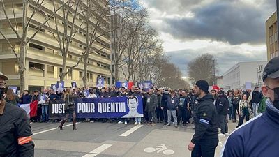 Over 3,000 people march in France in honour of far-right activist