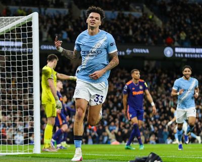 O’Reilly doubles up as Manchester City sink Newcastle to keep up title chase