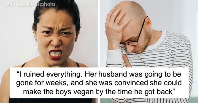 Mother’s Attempt To Enforce Strict Vegan Diet On Children Ends Up In A Disaster Of A Divorce