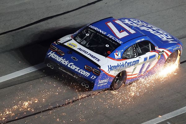 Corey Day crashes, goes a lap down, somehow matches career-best finish